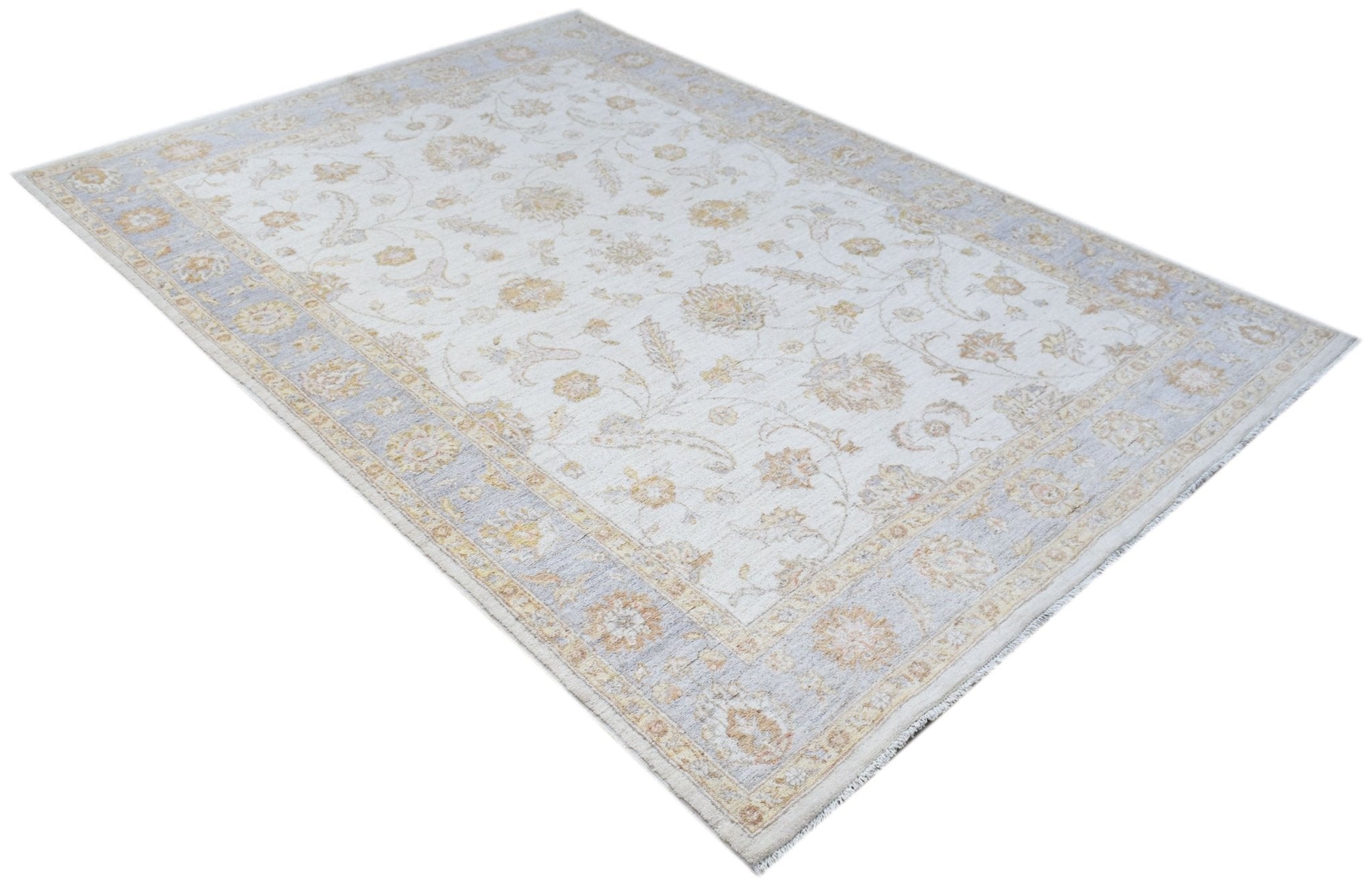 Handwoven Afghan Chobi Rug | 240 x 170 cm | 7'11" x 5'8" - Najaf Rugs & Textile