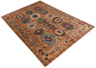 Handwoven Afghan Chobi Rug | 245 x 174 cm | 8'1" x 5'9" - Najaf Rugs & Textile