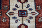 Handwoven Afghan Chobi Rug | 282 x 176 cm | 9'3" x 5'10" - Najaf Rugs & Textile