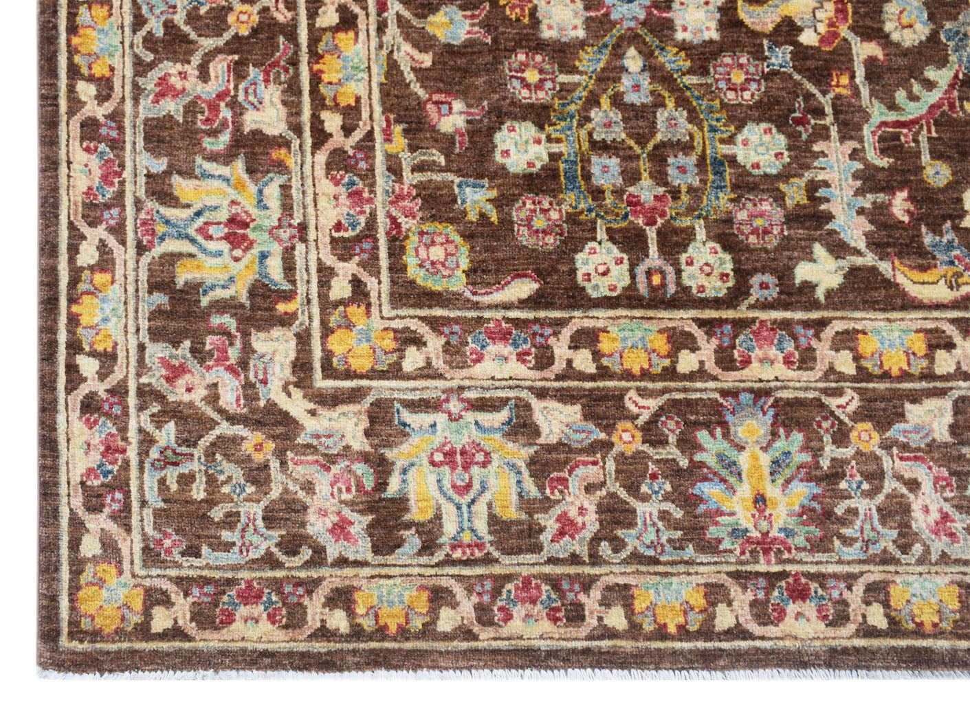 Handwoven Afghan Chobi Rug | 297 x 200 cm | 9'9" x 6'7" - Najaf Rugs & Textile