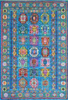 Handwoven Afghan Chobi Rug | 298 x 204 cm | 9’7” x 6’6” - Najaf Rugs & Textile