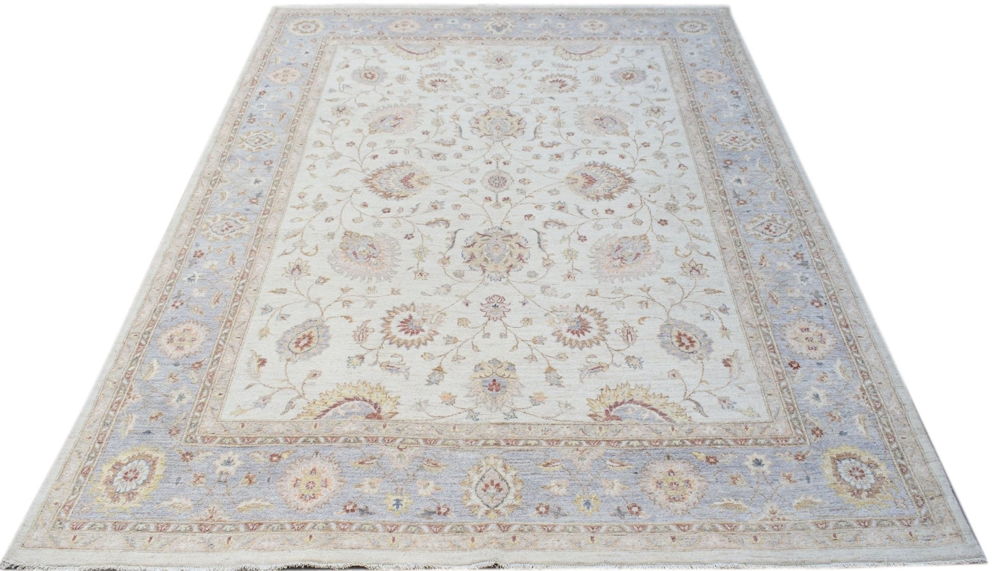 Handwoven Afghan Chobi Rug | 304 x 244 cm | 10' x 8'1" - Najaf Rugs & Textile