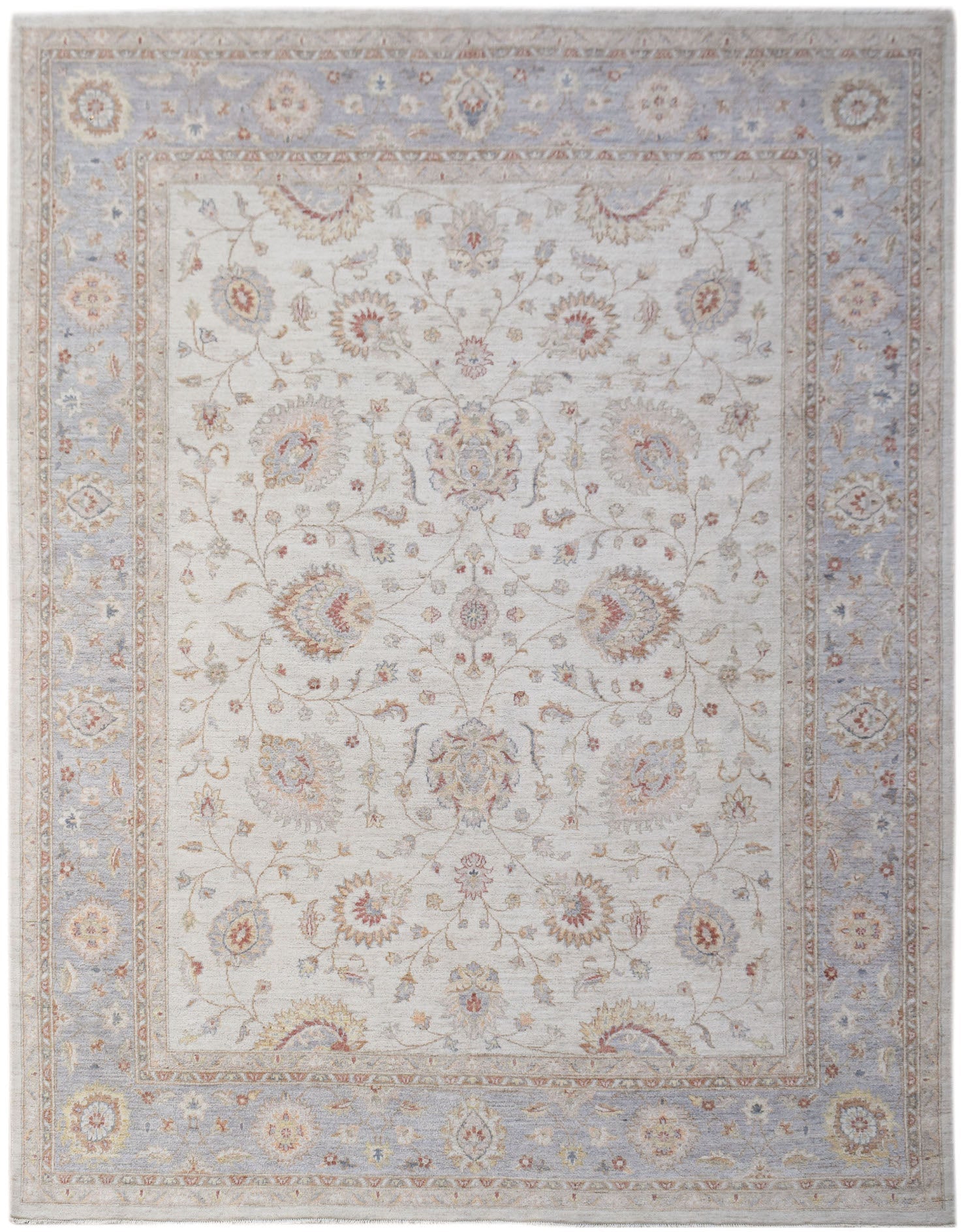 Handwoven Afghan Chobi Rug | 304 x 244 cm | 10' x 8'1" - Najaf Rugs & Textile