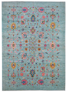 Handwoven Afghan Chobi Rug | 317 x 242 cm | 10'4" x 7'9" - Najaf Rugs & Textile