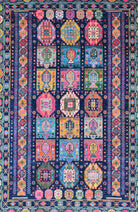 Handwoven Afghan Chobi Rug | 332 x 243 cm | 10'8" x 7'9" - Najaf Rugs & Textile