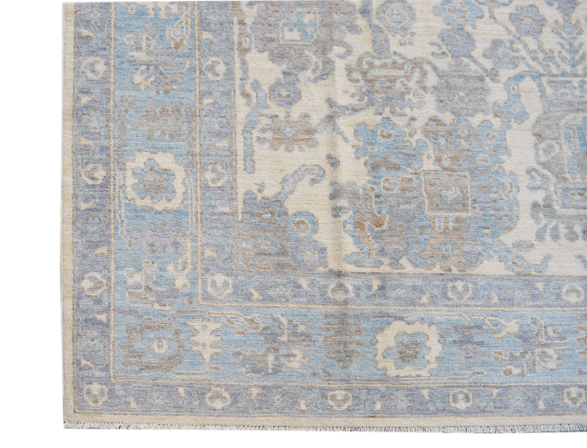 Handwoven Chobi Khotan Rug | 300 x 253 cm | 9'10" x 8'4" - Najaf Rugs & Textile