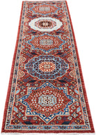 Handwoven Mamluk Chobi Hallway Runner | 234 x 80 cm | 7'8" x 2'8" - Najaf Rugs & Textile