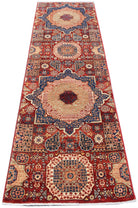 Handwoven Mamluk Chobi Hallway Runner | 241 x 70 cm | 7'11" x 2'6" - Najaf Rugs & Textile