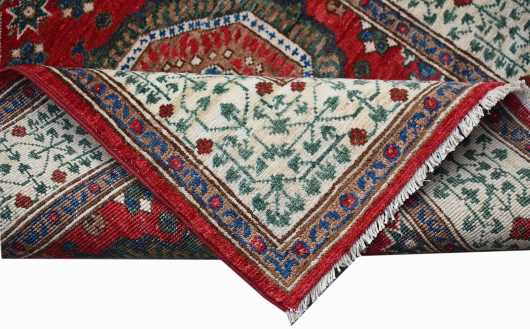 Handwoven Mamluk Chobi Hallway Runner | 273 x 86 cm | 9' x 2'10" - Najaf Rugs & Textile