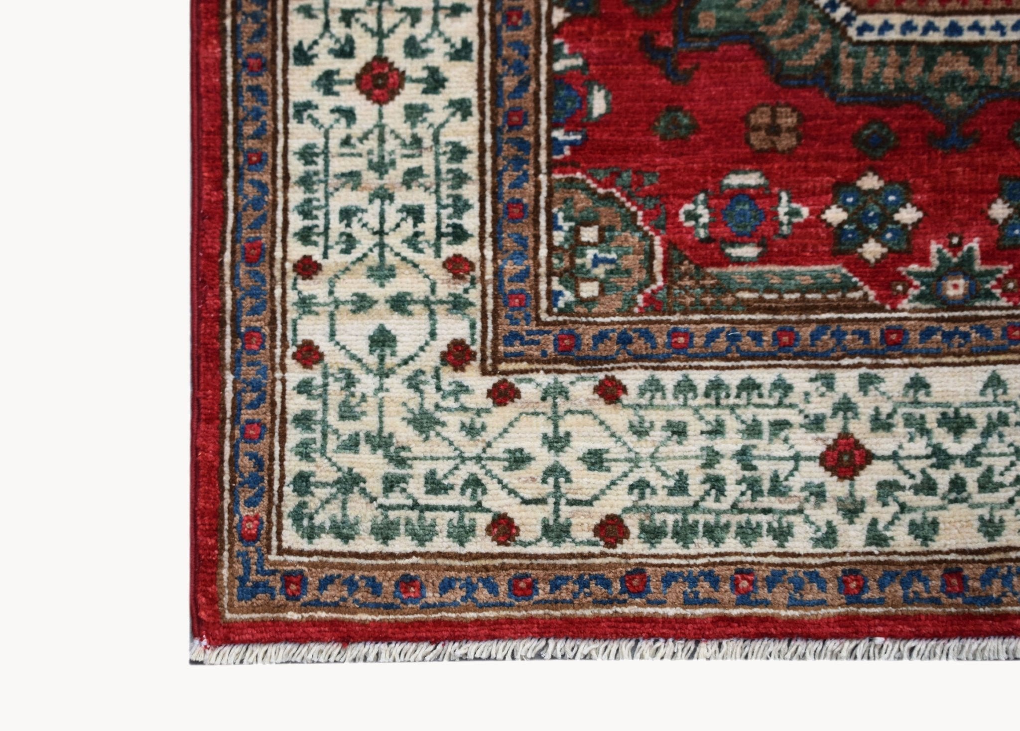 Handwoven Mamluk Chobi Hallway Runner | 273 x 86 cm | 9' x 2'10" - Najaf Rugs & Textile