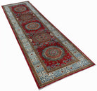 Handwoven Mamluk Chobi Hallway Runner | 306 x 88 cm | 10' x 2'10" - Najaf Rugs & Textile