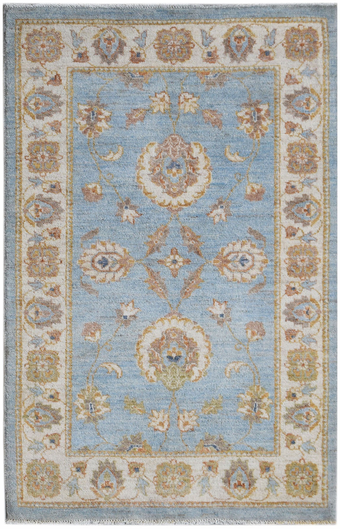 Handwoven Traditional Afghan Chobi Rug | 121 x 80 cm | 4' x 2'8" - Najaf Rugs & Textile