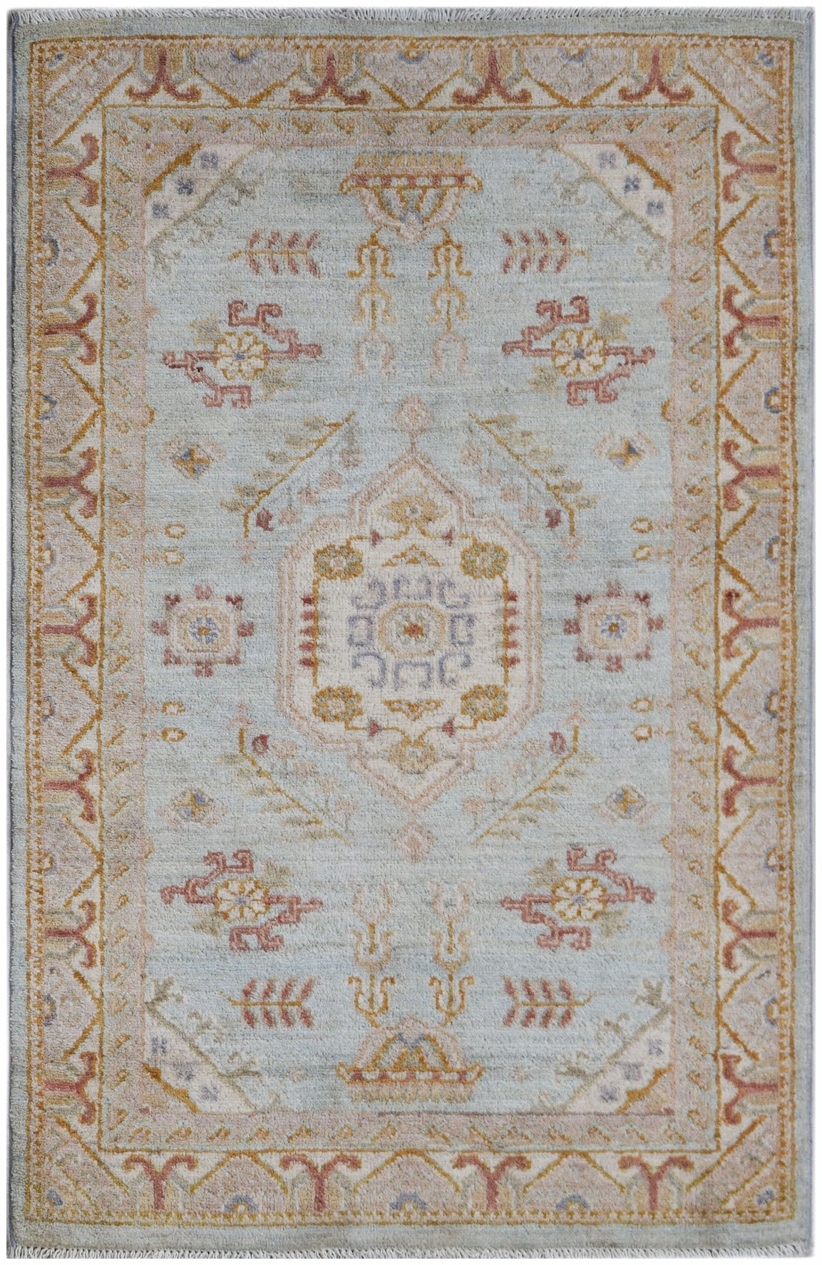 Handwoven Traditional Afghan Chobi Rug | 123 x 79 cm | 4'1" x 2'8" - Najaf Rugs & Textile