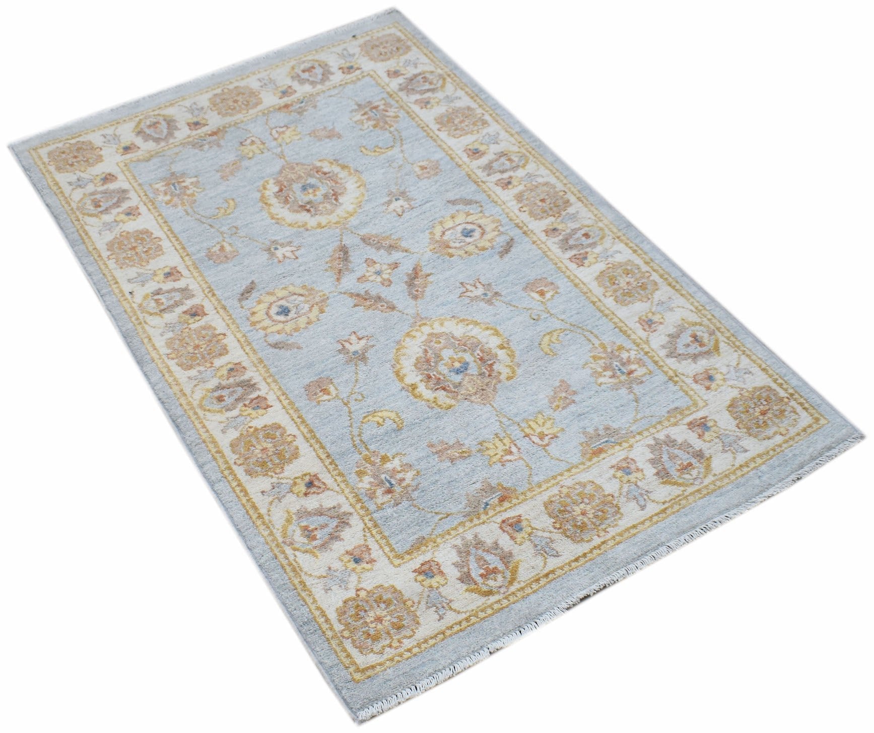 Handwoven Traditional Afghan Chobi Rug | 123 x 80 cm | 4'31" x 2'8" - Najaf Rugs & Textile