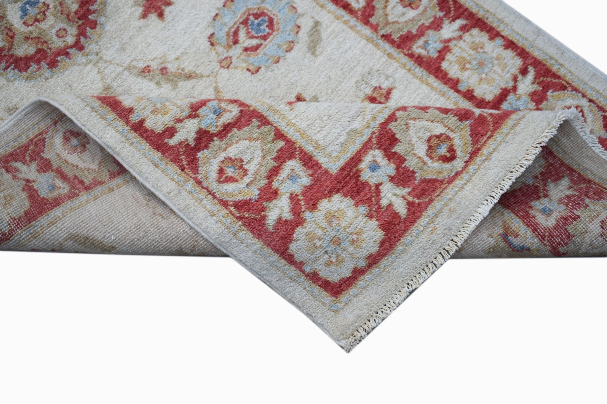 Handwoven Traditional Afghan Chobi Rug | 124 x 79 cm | 4'1" x 2'7" - Najaf Rugs & Textile