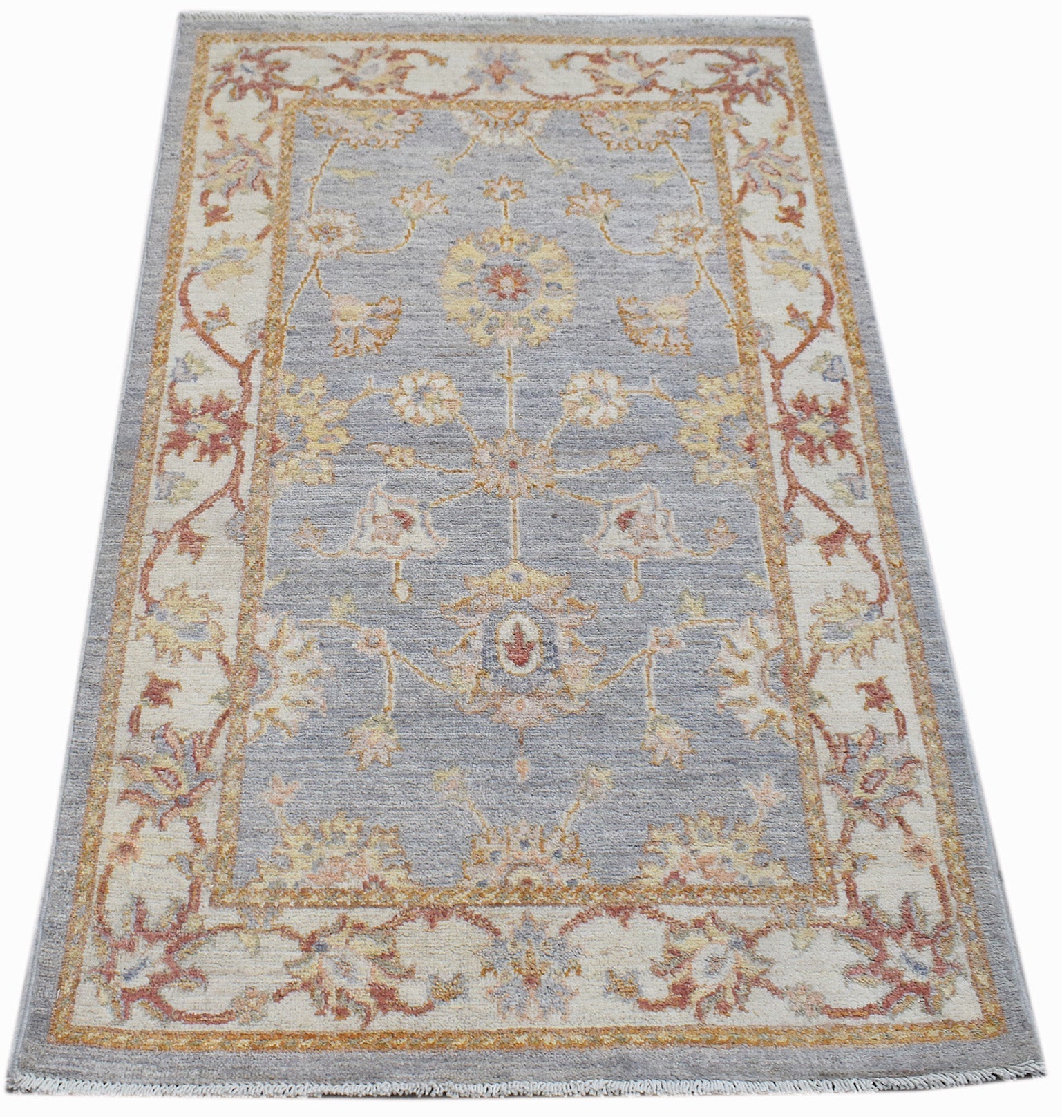 Handwoven Traditional Afghan Chobi Rug | 128 x 81 cm | 4'3" x 2'8" - Najaf Rugs & Textile