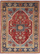 Handwoven Traditional Afghan Chobi Rug | 138 x 105 cm | 4'6" x 3'5" - Najaf Rugs & Textile