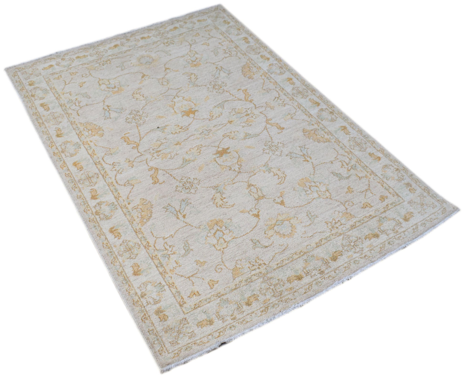 Handwoven Traditional Afghan Chobi Rug | 141 x 100 cm | 4'8" x 3'4" - Najaf Rugs & Textile