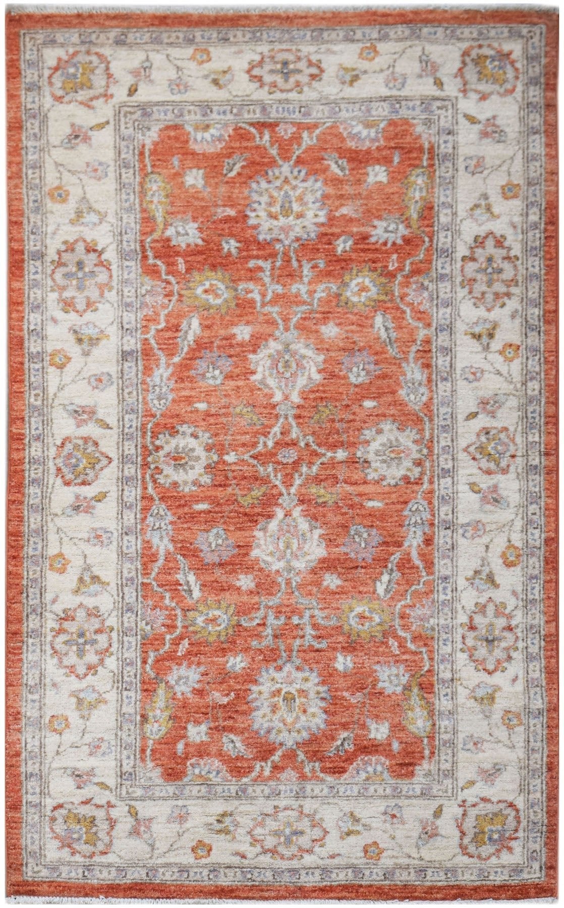 Handwoven Traditional Afghan Chobi Rug | 150 x 92 cm | 5' x 3' - Najaf Rugs & Textile