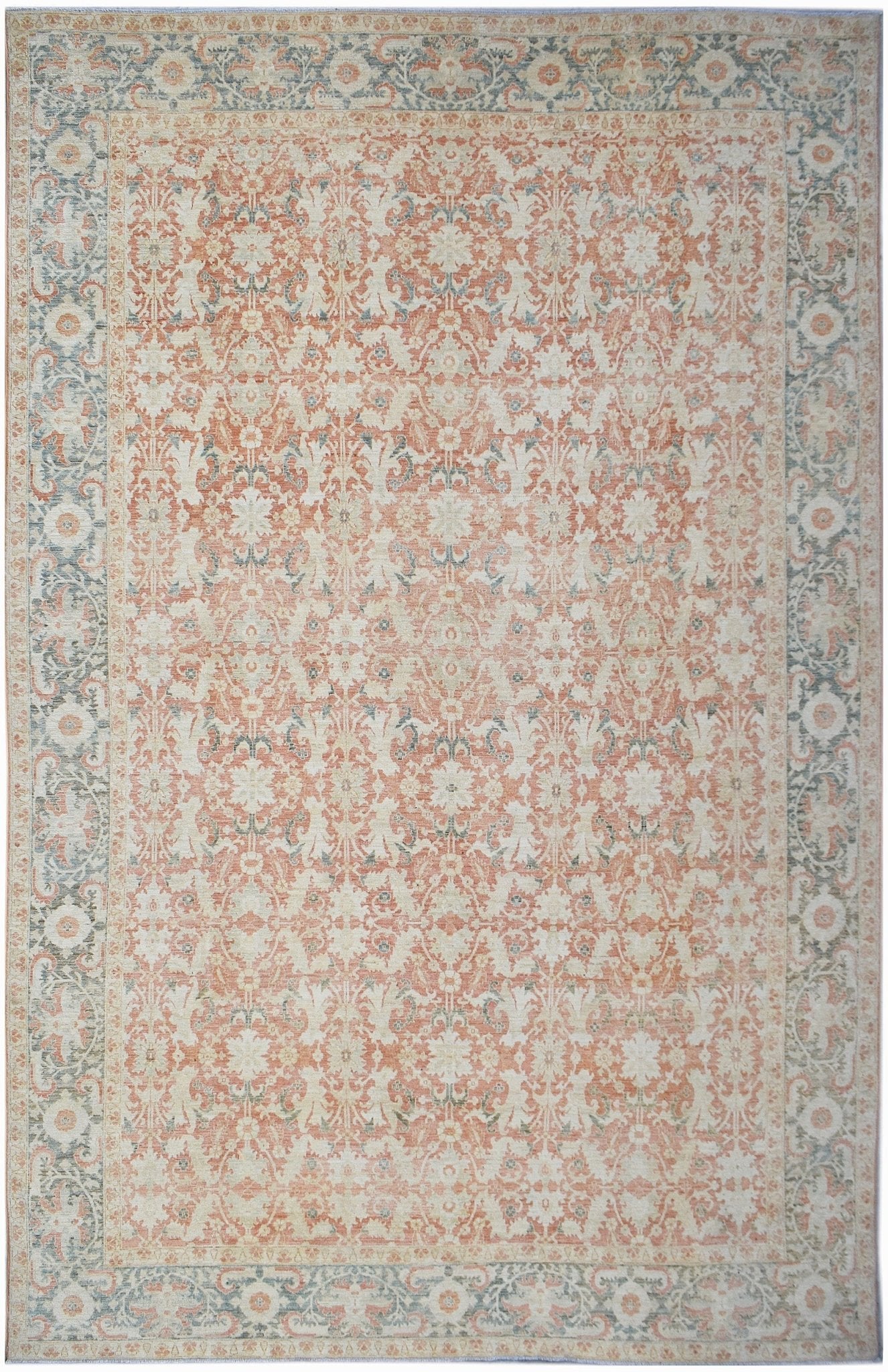 Handwoven Traditional Afghan Chobi Rug | 523 x 348 cm | 17'2" x 11'5" - Najaf Rugs & Textile