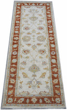 Handwoven Traditional Afghan Hallway Runner | 171 x 63 cm | 5'8" x 2'1" - Najaf Rugs & Textile