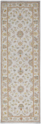 Handwoven Traditional Afghan Hallway Runner | 221 x 70 cm | 7'3" x 2'4" - Najaf Rugs & Textile