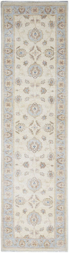 Handwoven Traditional Afghan Hallway Runner | 304 x 78 cm | 10' x 2'7" - Najaf Rugs & Textile