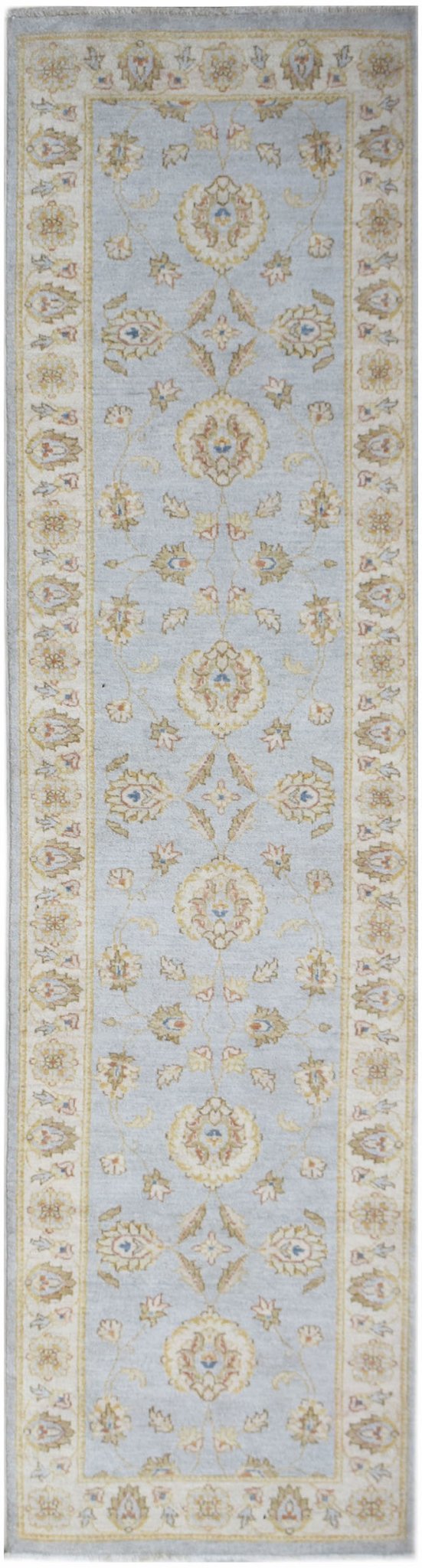 Handwoven Traditional Afghan Hallway Runner | 315 x 78 cm | 10'4" x 2'7" - Najaf Rugs & Textile