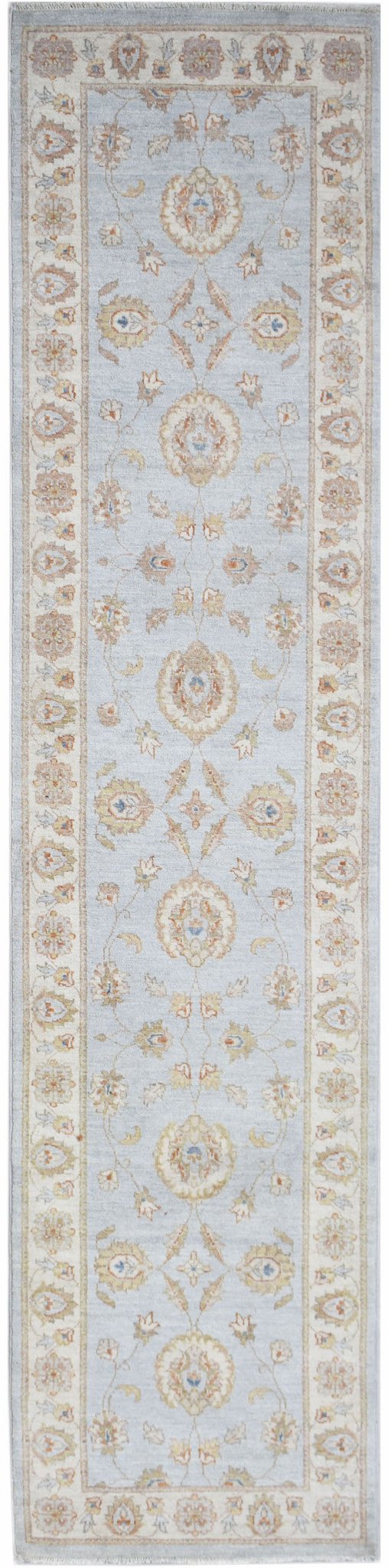 Handwoven Traditional Afghan Hallway Runner | 329 x 80 cm | 10'10" x 2'8" - Najaf Rugs & Textile