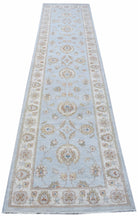 Handwoven Traditional Afghan Hallway Runner | 329 x 80 cm | 10'10" x 2'8" - Najaf Rugs & Textile