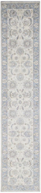 Handwoven Traditional Afghan Hallway Runner | 343 x 73 cm | 11'3" x 2'5" - Najaf Rugs & Textile