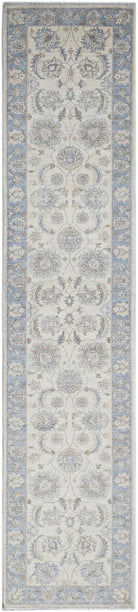 Handwoven Traditional Afghan Hallway Runner | 344 x 73 cm | 11'4" x 2'5" - Najaf Rugs & Textile