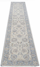 Handwoven Traditional Afghan Hallway Runner | 344 x 73 cm | 11'4" x 2'5" - Najaf Rugs & Textile