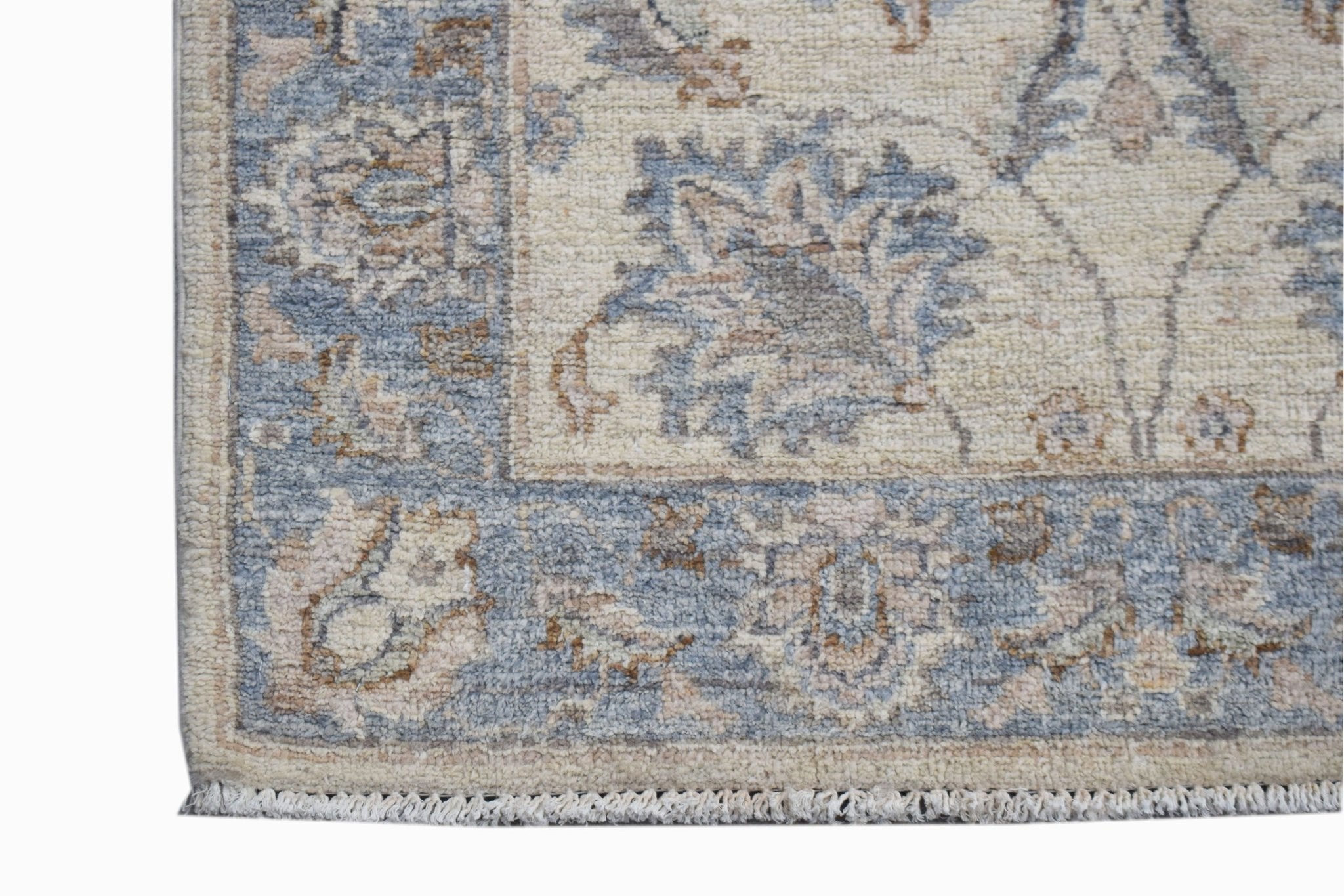 Handwoven Traditional Afghan Hallway Runner | 344 x 73 cm | 11'4" x 2'5" - Najaf Rugs & Textile