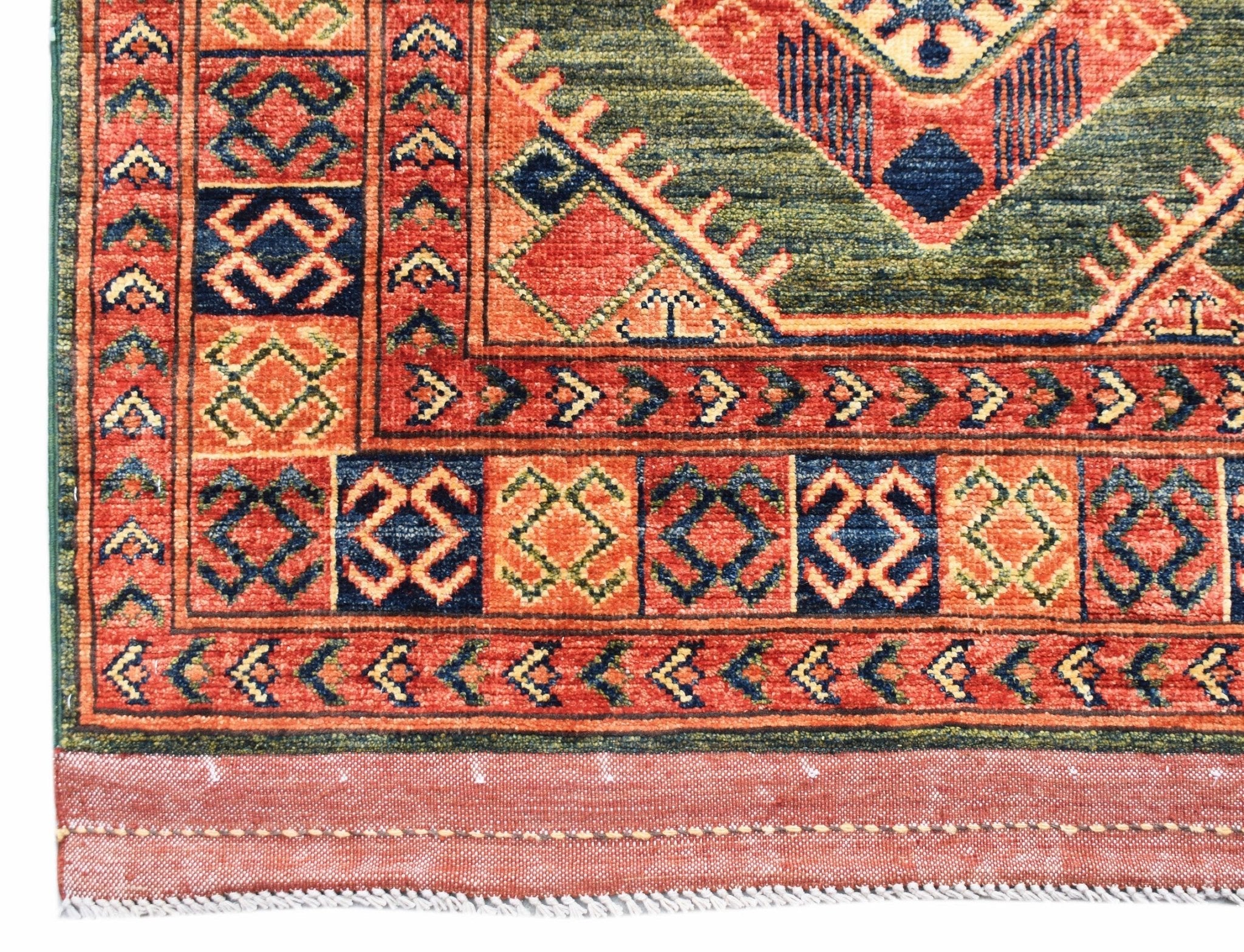 Handwoven Traditional Chobi Hallway Runner | 990 x 152 cm | 32'6" x 5' - Najaf Rugs & Textile