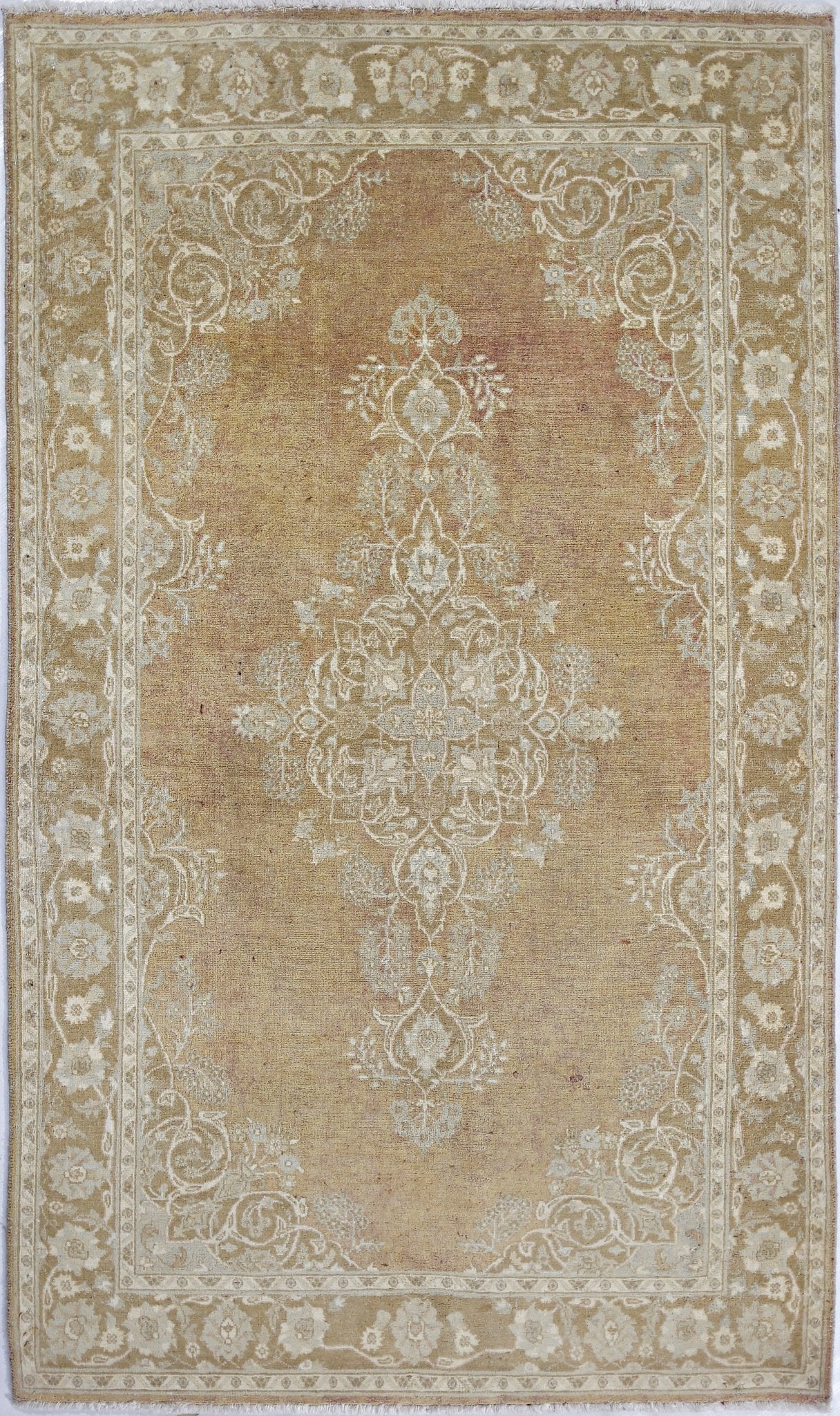 Handwoven Transitional Afghan Chobi Rug | 160 x 96 cm | 5'3" x 3'2" - Najaf Rugs & Textile