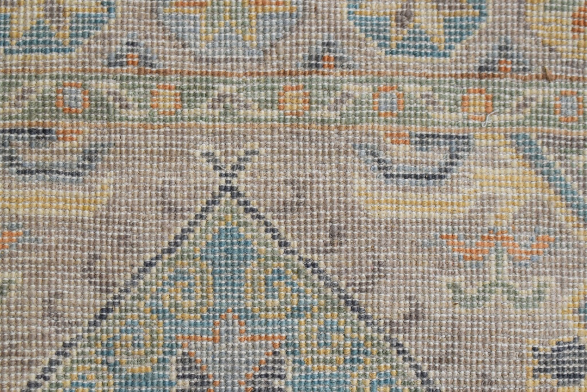 Handwoven Transitional Chobi Hallway Runner | 1034 x 80 cm | 33'11" x 2'8" - Najaf Rugs & Textile