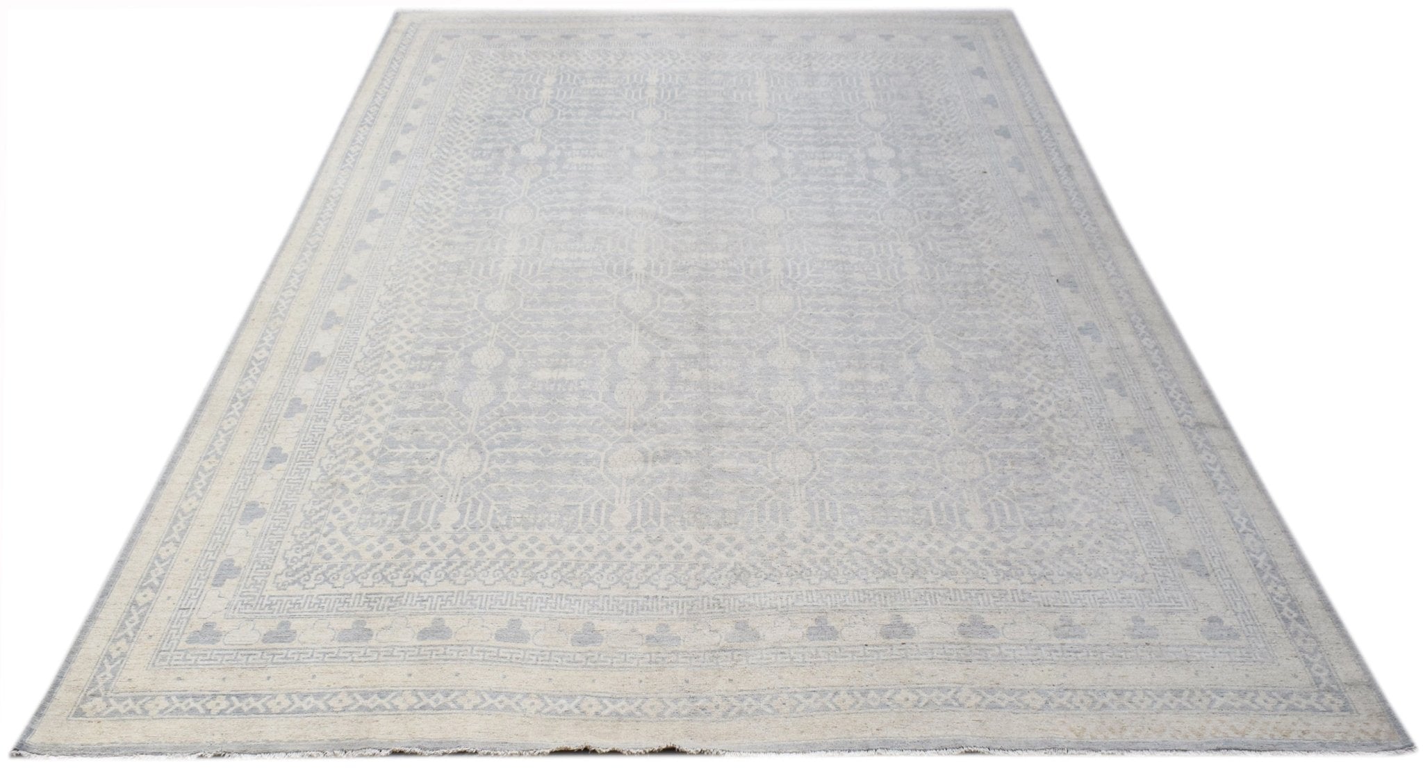 Handwoven Transitional Khotan Rug | 437 x 364 cm | 14'4" x 11'11" - Najaf Rugs & Textile