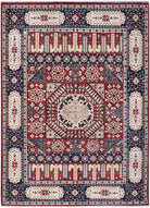 Handwoven Transitional Mamluk Chobi Rug | 190 x 144 cm | 6'3" x 4'9" - Najaf Rugs & Textile