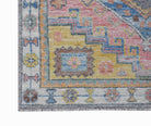 Handwoven Transitional Oushak Hallway Runner | 239 x 90 cm | 7'10" x 3' - Najaf Rugs & Textile