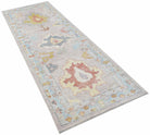 Handwoven Transitional Oushak Hallway Runner | 251 x 90 cm | 8'3" x 3' - Najaf Rugs & Textile