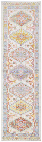 Handwoven Transitional Oushak Hallway Runner | 301 x 83 cm | 9'11" x 2'9" - Najaf Rugs & Textile