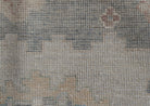 Handwoven Transitional Oushak Hallway Runner | 368 x 77 cm | 12'1" x 2'6" - Najaf Rugs & Textile