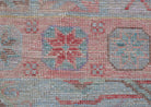 Handwoven Transitional Oushak Hallway Runner | 369 x 89 cm | 12'1" x 2'11" - Najaf Rugs & Textile