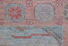 Handwoven Transitional Oushak Hallway Runner | 370 x 92 cm | 12'2" x 3' - Najaf Rugs & Textile