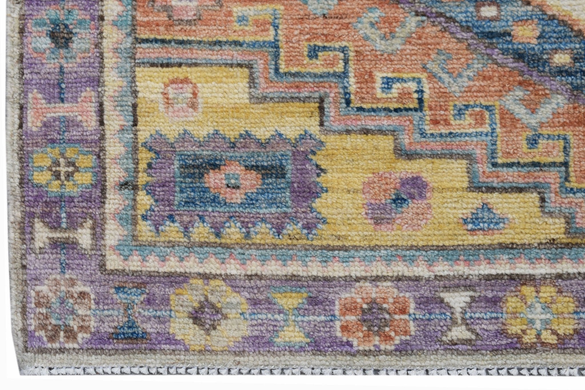 Handwoven Transitional Oushak Rug | 149 x 94 cm | 4'11" x 3'3" - Najaf Rugs & Textile