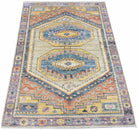 Handwoven Transitional Oushak Rug | 149 x 94 cm | 4'11" x 3'3" - Najaf Rugs & Textile