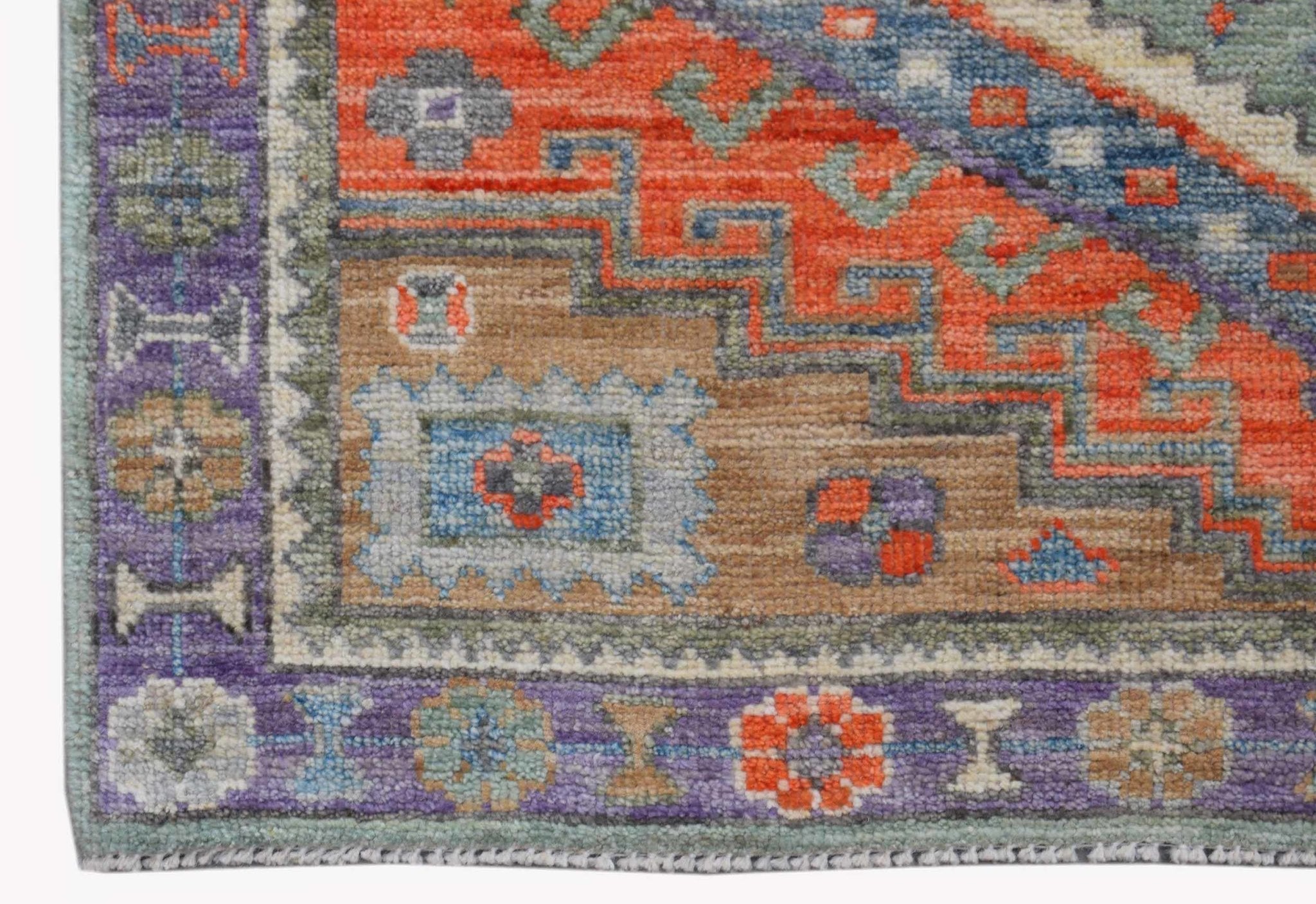 Handwoven Transitional Oushak Rug | 150 x 99 cm | 4'11" x 3'3" - Najaf Rugs & Textile