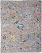 Handwoven Transitional Oushak Rug | 291 x 245 cm | 9'7" x 8'1" - Najaf Rugs & Textile