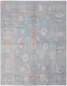 Handwoven Transitional Oushak Rug | 302 x 245 cm | 9'11" x 8'1" - Najaf Rugs & Textile